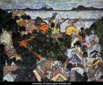 Schiele Summer-Landscape--Krumau