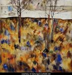 Schiele Winter-Trees